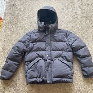Men’s black Downdrift Patagonia Jacket
